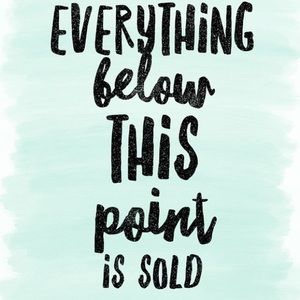 Everything below this is sold!